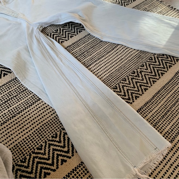Frank and Oak Nina Wide Leg Cropped Jeans size 25 - Picture 6 of 10